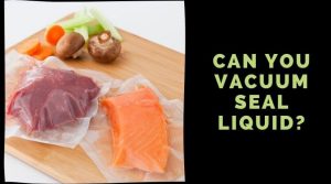 Can You Vacuum Seal Liquid
