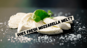 Does Fresh Mozzarella Melt
